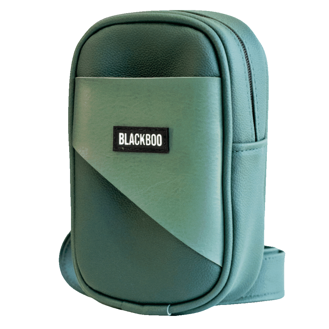 BLACKBOO Geometric Shoulder Bag - Verde